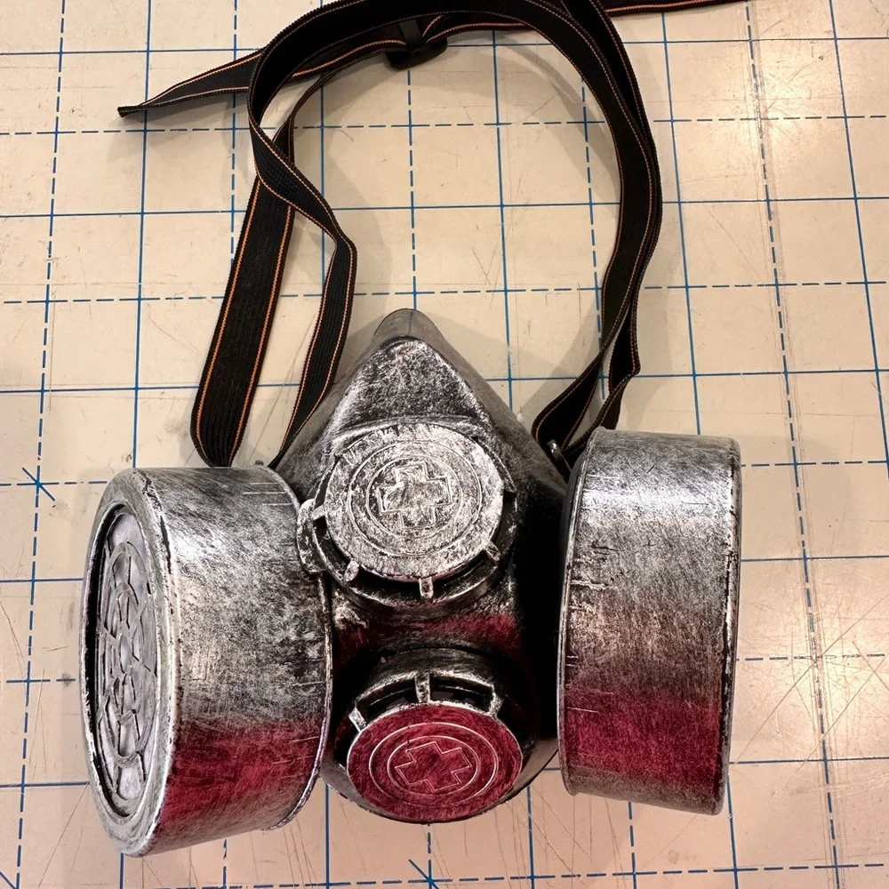 Steampunk Mask - Silver & Black. Halloween mask